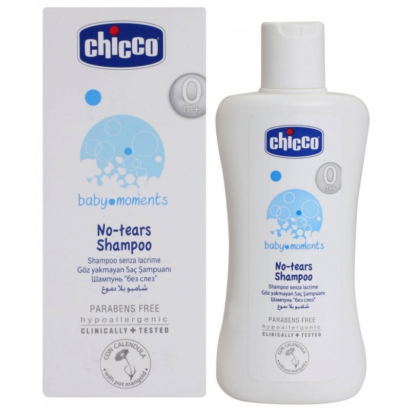 CHICCO Shampooing baby moments, 200 ml - P Comme Para