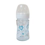 CHICCO BIBERON EN VERRE BLEU 150 ML