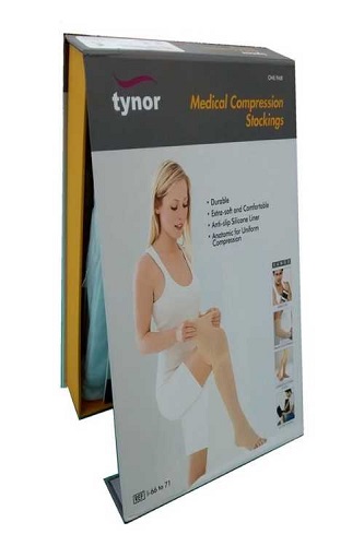 Bas de compression médical au genou (paire) Tynor I-67 - i68 - Para Dream