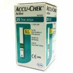 ACCU CHEK ACTIVE BANDELETTES 25