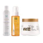 XEN PACK Keratin Q10 SHAMPOIN 300 ML + SERUM 100 ML+ MASQUE 250 GR