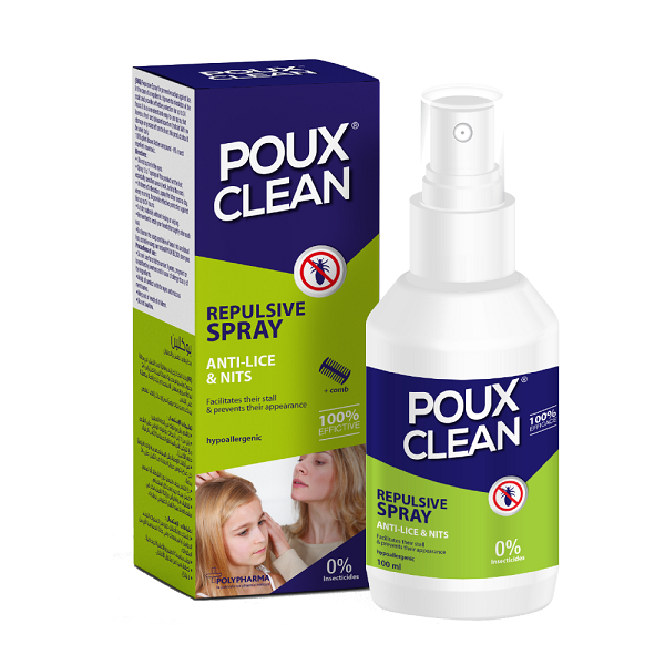 inolin's Spray Anti-poux Répulsif & Préventif 100ml à prix pas cher