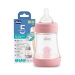 CHICCO Biberon Perfect 5 – 0M+ 150ml Rose