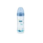 NUK BIBERON CLASSIC PP LOVE 250ML 6-18m ROSE/BLEU/GRIS – Image 2