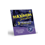 PRESERVATIF MAXIMUM SENSATION B/3