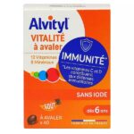 ALVITYL VITALITE 40Comprimés - Dès 6 Ans - 12 Vitamines, 10 Minéraux