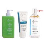 1 PACK INNOVADERM COFFRET GEL NETTOYANT + CREME MAIN + EAU MICILLAIRE OFFERT