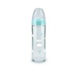 NUK BIBERON EN VERRE FIRST CHOICE 0-6 MOIS 240ML