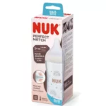 NUK PERFECT MATCH BIBERON GLASS 3M+ 230ML