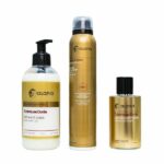 1 PACK ALANIA Deo Parfume Tubereuse Doree 200ML + PARFUN 100ML + GEL LAVANT 200