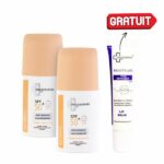 1 PACK ECRAN INNOVADERM 50+ FOND DE TEINT + BEAUTYLIPS BAUME A LEVRES SPF20 15ML OFFERT