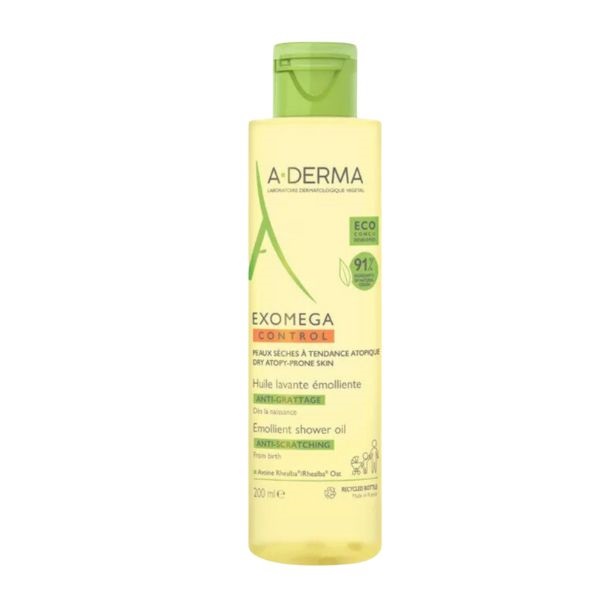 A-DERMA EXOMEGA CONTROL HUILE LAVANTE EMOLLIENTE 200ML