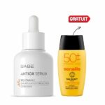 1 PACK BABE  SERUM ANTIOX  15% VITAMIN C 30ML + ECRAN SENSILIS ULTRA FLUIDE SPF50+ OFFERT