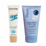1 PACK LIRENE BB CREAM SPF50 - 01 NATURAL + LIRENE GEL NETTOYANT CASSIS 150 ML