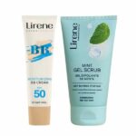 1 PACK LIRENE BB CREAM SPF50 - 01 NATURAL + LIRENE Gel Exfoliant Menthe 150ML