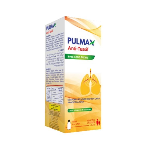 PULMAX ANTI-TUSSIF SIROP 150ML