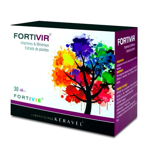 FORTIVIR VITAMINES ET MINIERAUX BT /30