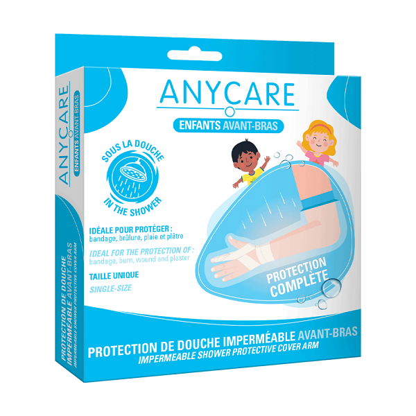 Anycare Protection de Douche Imperméable Enfants Bras - Anycare