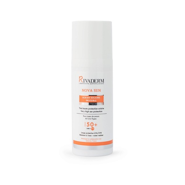 RIVADERM NOVA SUN ECRAN SOLAIRE INVISIBLE SPF50+ 50ML
