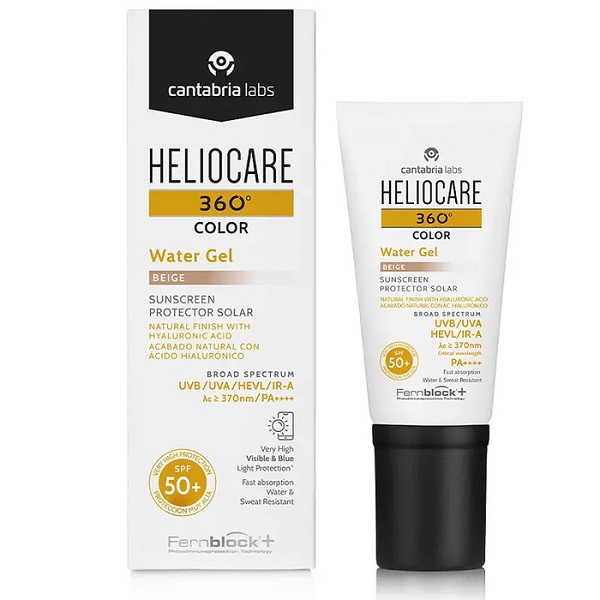 Heliocare 360Color Water Gel Sunscreen SPF50+ -Beige 50ml